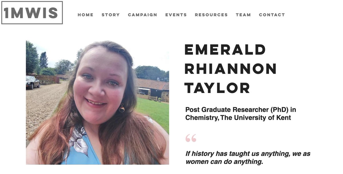 THREAD 22/100Hey Emerald Rhiannon Taylor - a post graduate researcher - who makes DNA-peptide conjugates & studies how they self-assemble into novel structures. Her work will help lead to developments in biomaterials. Wow!Ft & thx  @Emerald_Taylor http://www.1mwis.com/profiles/emerald-rhiannon-taylor