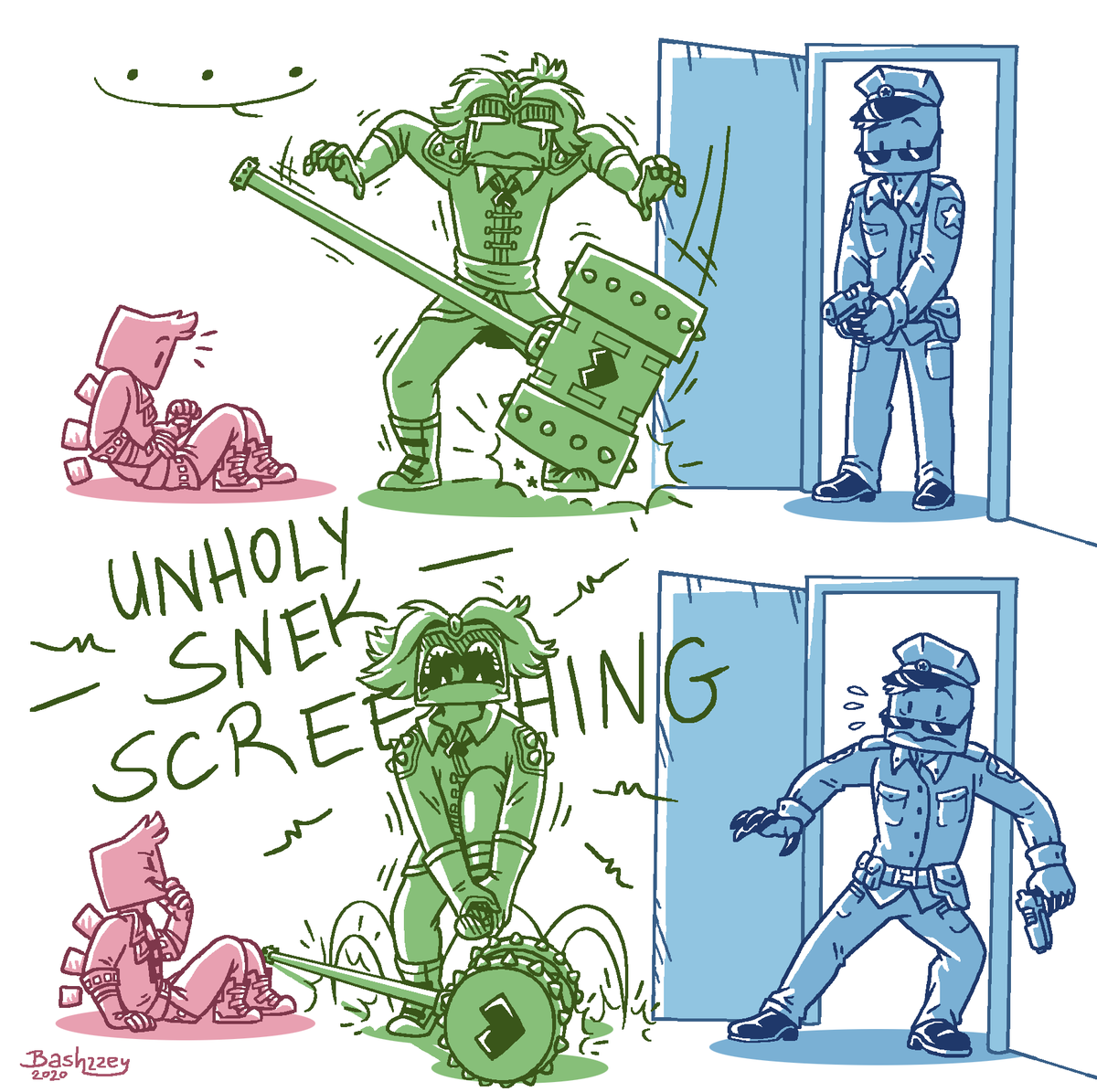 deltabyss's tweet photo. Policeman Nauti in action!
poor Medusa x)
drawn exactly month ago~
#ProjectArrhythmia https://t.co/bCs9uyxr8e