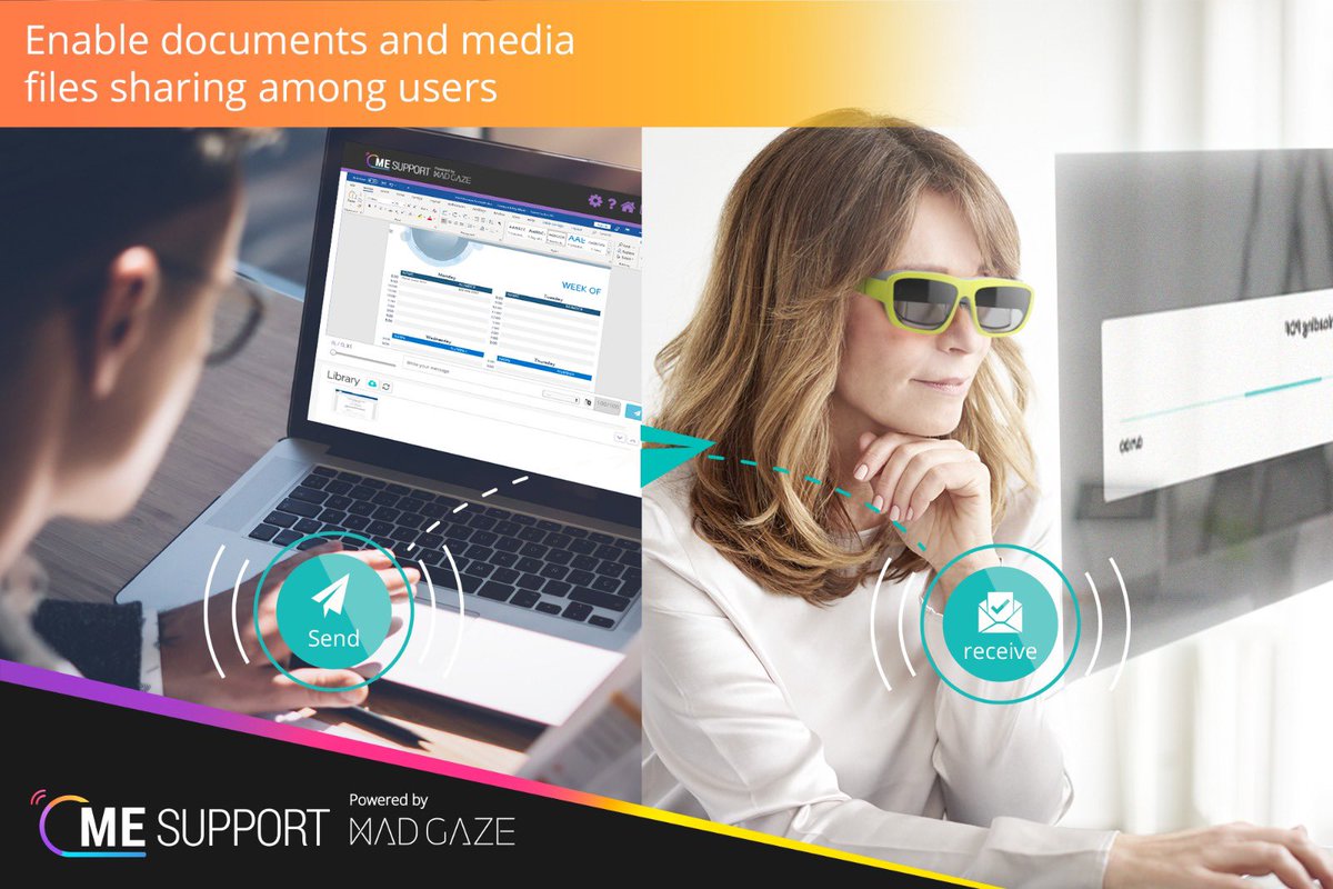 madgazeofficial's tweet photo. ME Support enables real-time document sharing among all the participants in the conference.
#madgaze #ar #augmentedreality #mr #mixedreality #smartglasses #wearable #gadget #innovation #Vader #X5 #GLOW #mesupport #remotesupport #remoteassistance #training #livestreaming https://t.co/jnsR74NCFV