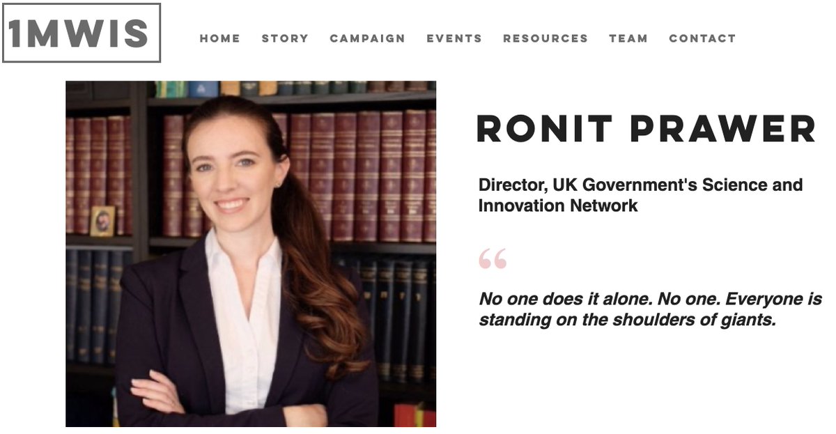 THREAD 25/100 Welcome Ronit Prawer - a UK science diplomat - who's designing & implementing an ambitious strategy to grow & strengthen the bilateral relationship between GB & the US on research & innovation. What a role model!Ft & thx  @RonitPrawer  http://www.1mwis.com/profiles/ronit-prawer