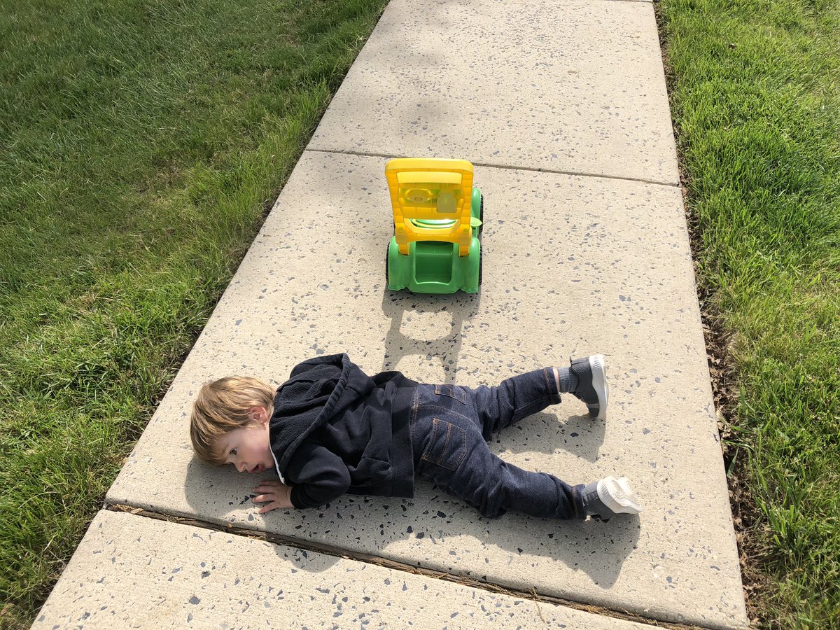 One of my favorite things about this kid is that he makes it pretty obvious when he’s tired. He just gives up and says “night night.”