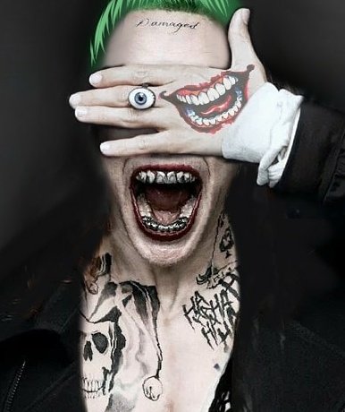 Suicide Squad Joker Tattoos A5  Like ink