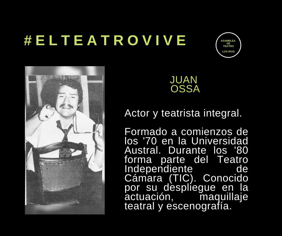 teatrolosrios's tweet photo. Estudiantes de la Escuela de Teatro de la UACH, que entre ensayos y montajes, fueron parte activa de la escena universitaria hasta la llegada del Golpe Militar de Pinochet. 
Abrazamos la historia de Jorge Ojeda, Juan Ossa, Hernán García y Luis Arriagada.
❤️
#losrios #valdiviacl https://t.co/S71BX7m78G