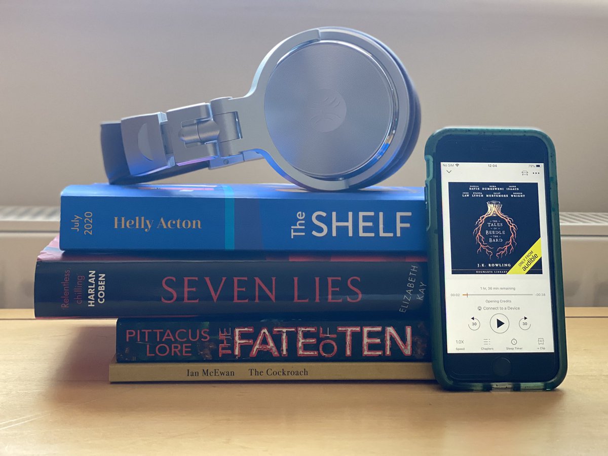 QuickBookRevie3's tweet photo. Philippa has some great books to review today in Quick Book Reviews Podcast ep 56: #TheShelf by @hellyacton #SevenLies by @AnyOtherLizzy #TheFateOfTen by #PittacusLore, #TheCockroach by #IanMcEwan &amp; #TheTalesOfBeedleTheBard by @jk_rowling https://t.co/K76TTsm87D
 #theshelf2020 https://t.co/SqKDoMSHAi