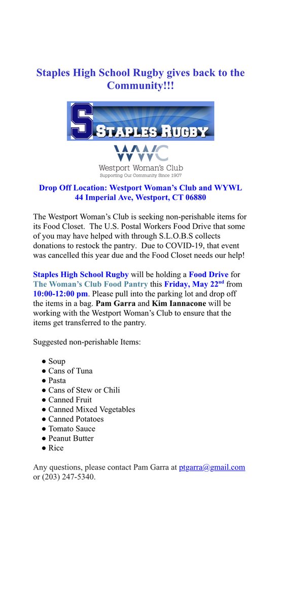 Staples Rugby tweet media