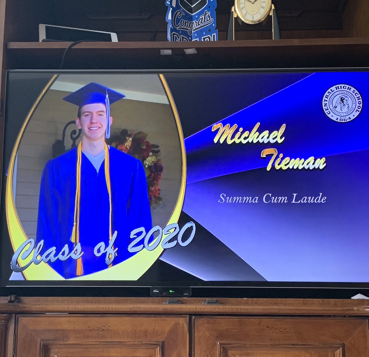 5Tiemans's tweet photo. Proud of our graduate! https://t.co/ye29p8QJSp