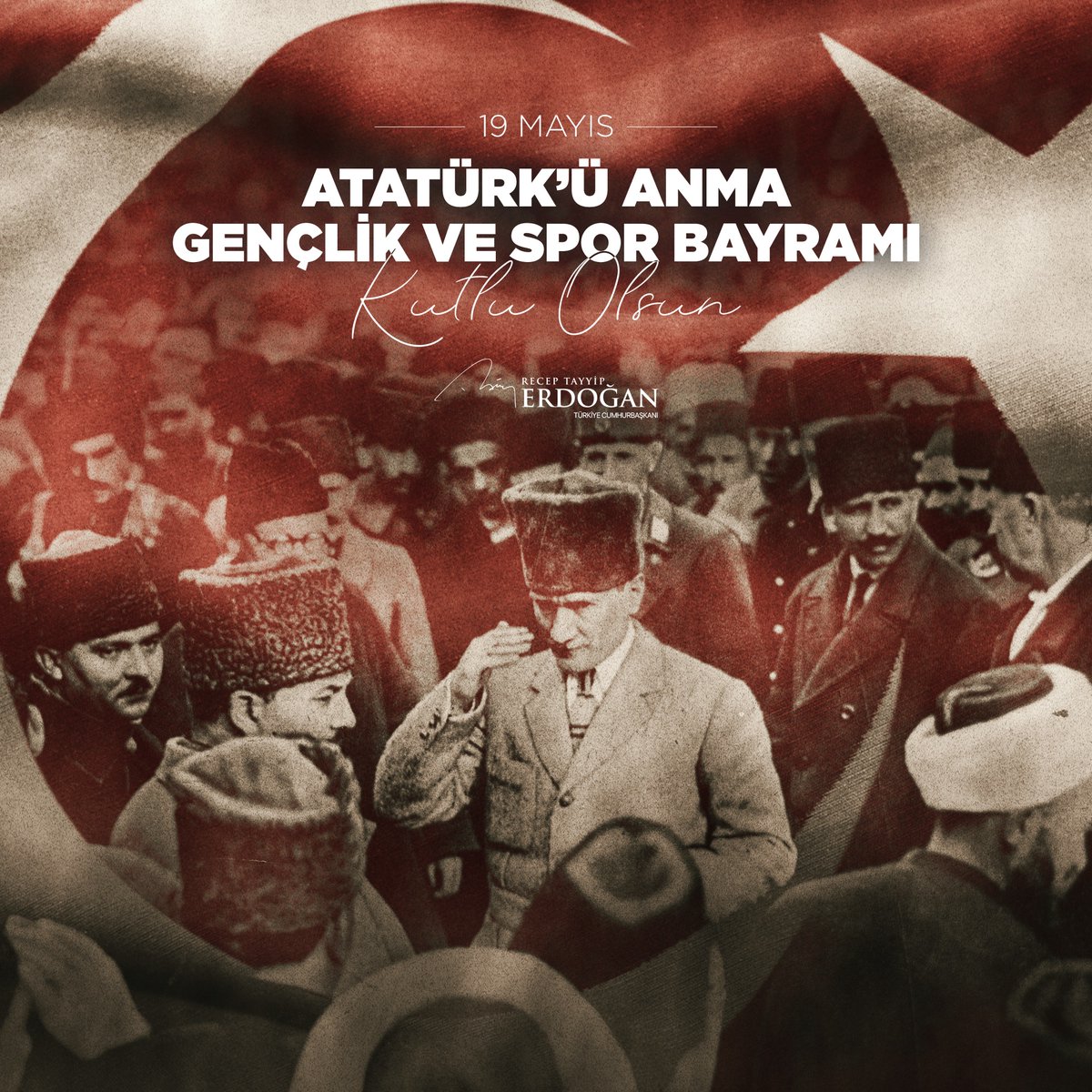 Gençlerimizin ve aziz milletimizin 19 Mayıs Atatürk’ü Anma, Gençlik ve Spor Bayramı'nı kutluyor, başta Gazi Mustafa Kemal Atatürk olmak üzere Kurtuluş Savaşımızın bütün kahramanlarını saygıyla anıyorum.

tccb.gov.tr/basin-aciklama…
