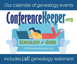 DYK? ConferenceKeeper.org has 100s of live webinars on an online calendar from several excellent societies &amp; libraries? NEHGS, NYG&amp;B, Heinz History Center, LegacyFamilyTree, FamilySearch, OntarioAncestors, Florida Genealogical Society and MANY MORE! conferencekeeper.org/virtual
