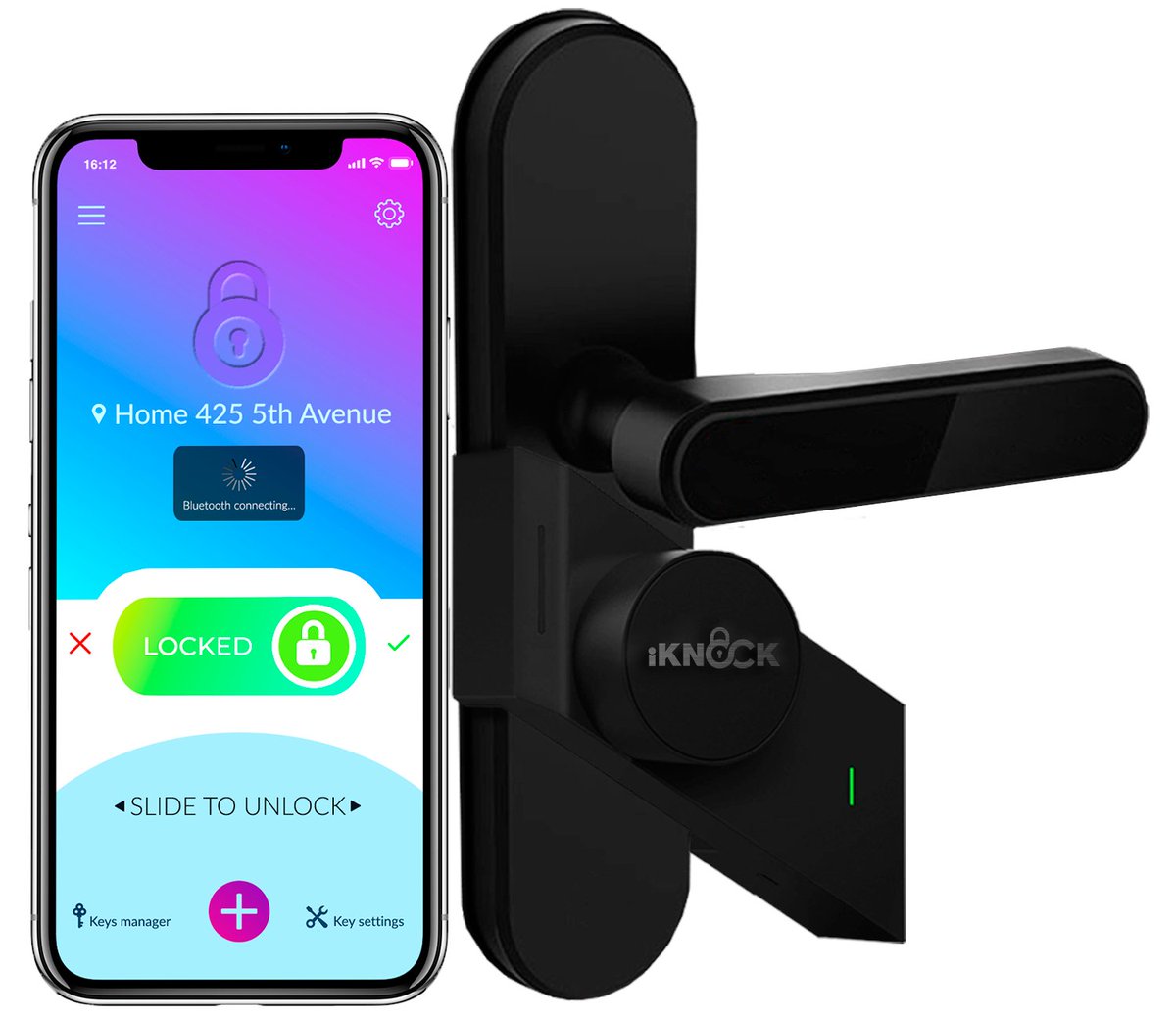 IknockService tweet picture
