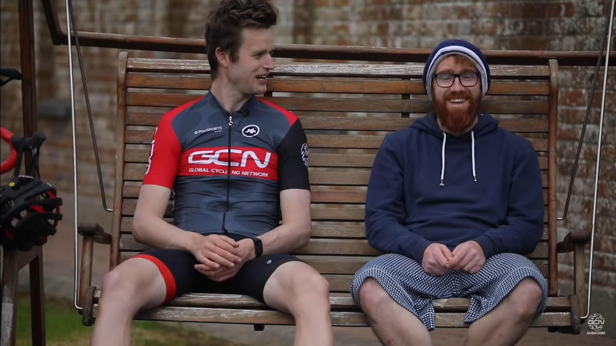 Video: Conor Dunne &amp; Nigel Kelly get wheelie lessons from Sam Bennett 

stickybottle.com/latest-news/vi…