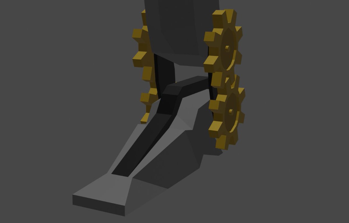 StudiosFyre's tweet photo. Here's a sneak peek of the enemy in my new project! More to follow soon! #Blender3d #enemy #indiegame #indiedev #games #gaming #3DModel #FSS https://t.co/MMnb626L5J