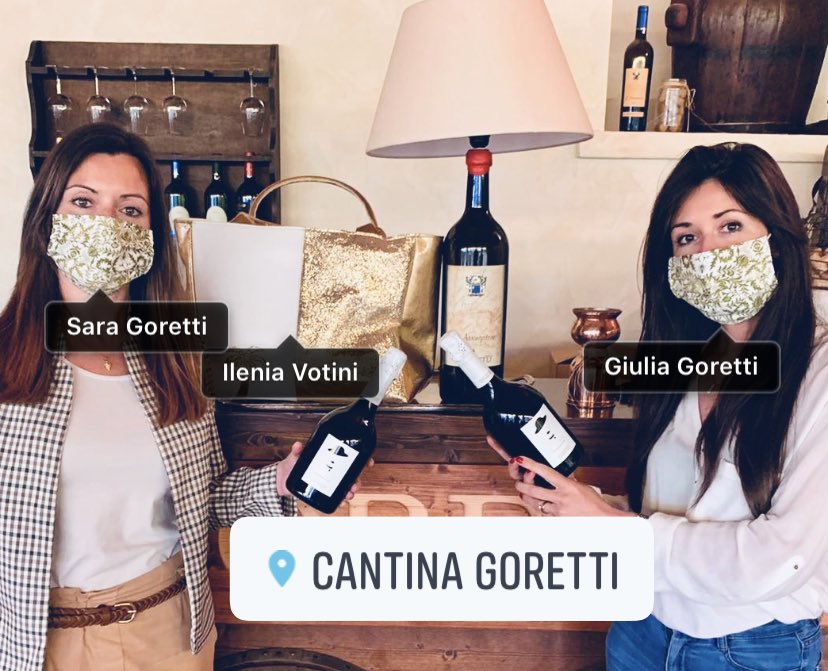 vinigoretti's tweet photo. Today we wanted to dedicate our toast to our friends and partners, from the restaurants, to the bars, but also to the shops that went out of their way to restart, and to those who will soon reopen, a new beginning

 #Goretti @vinigoretti 
#ladies #Spumante 
 #GorettiSisters https://t.co/bVmLCwwCS6