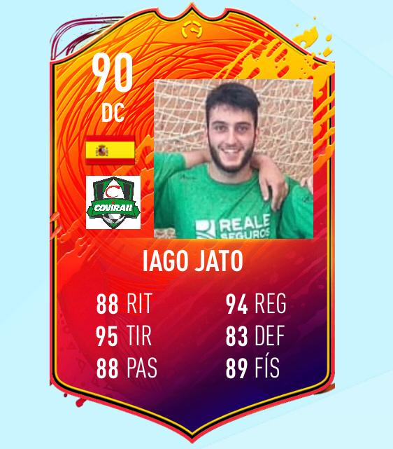 CoviranFs's tweet photo. 🎮⚽| Se sairamos no Fifa...
Nova carta, está é a de Iago

➡️ Jato 90

#ImosCovi💪🏻 #QuedaNaCasa https://t.co/BqE3QiVWv0