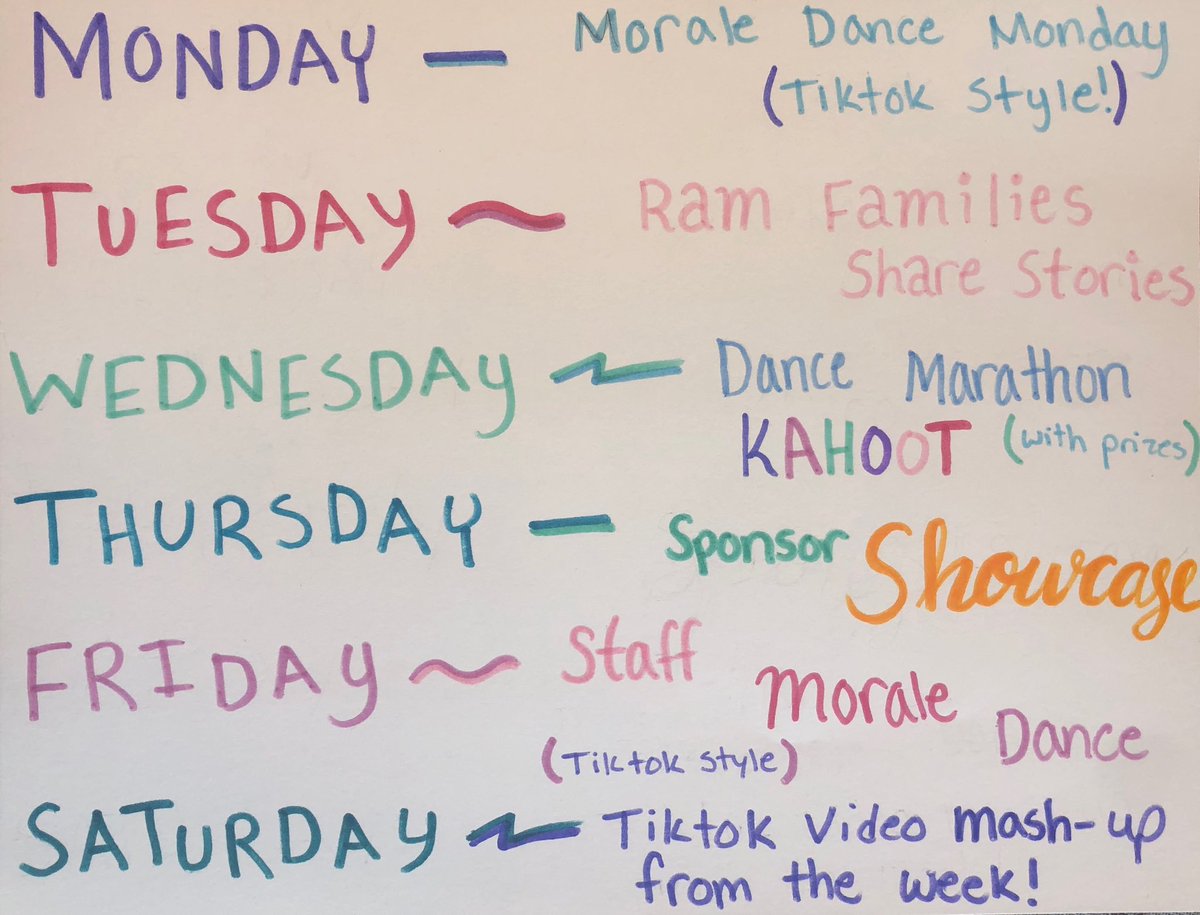 Hey <a href="/SeniorRamFam/">SeniorRamFam</a> , Happy Dance Marathon week! NHS is happy to have the chance to raise money for the Children’s Miracle Network and have some fun with students, staff and alumni! Donate @ tinyurl.com/DSHSNHSdm2020
