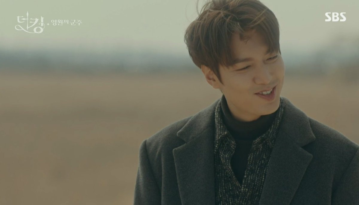 i just love the way how he bends his head down and smile. he looks super shy and so cute at the same time  and his cheeks uwu i just want to to pinch and kiss it  #leeminho  #TheKingEternalMonarch