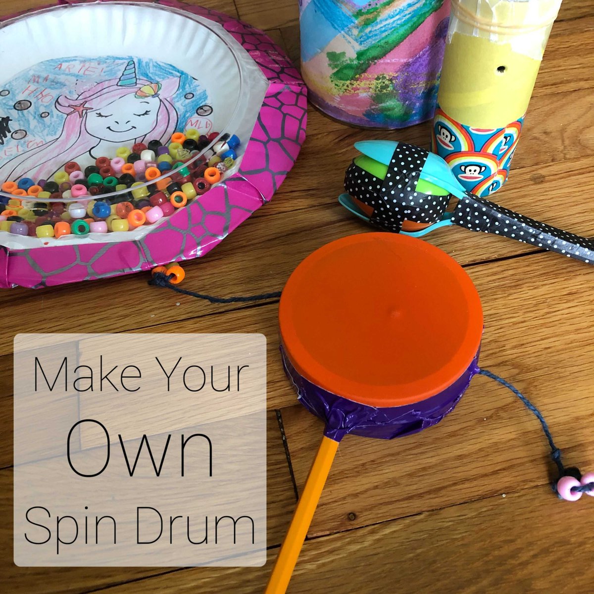 HGMusicTherapy's tweet photo. Homemade Spin Drums are SO FUN! - https://t.co/aq7ccXfHQl https://t.co/cDbyEVQD3S