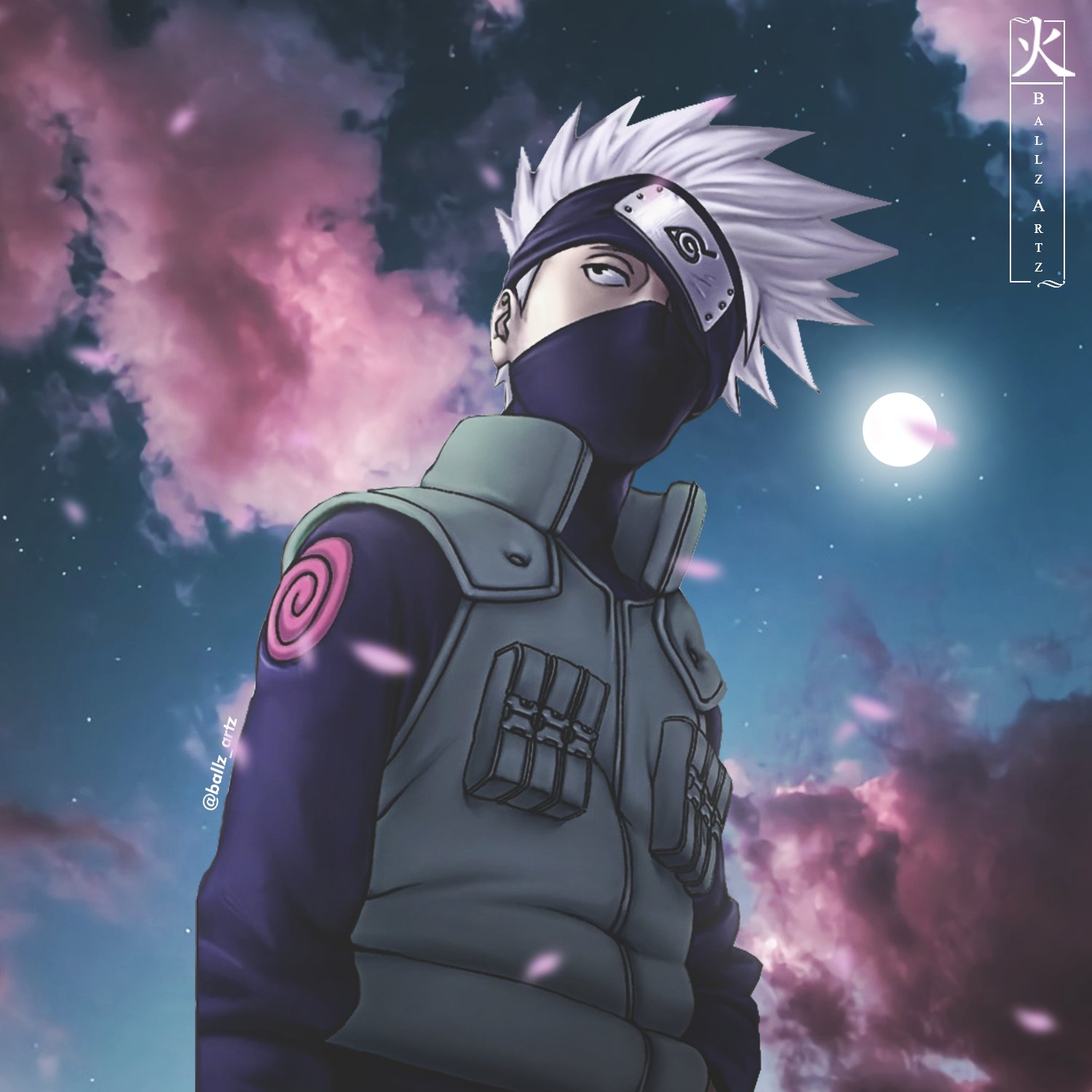 Aesthetic Kakashi Wallpaper HD - Naruto Anime Wallpaper Kakashi