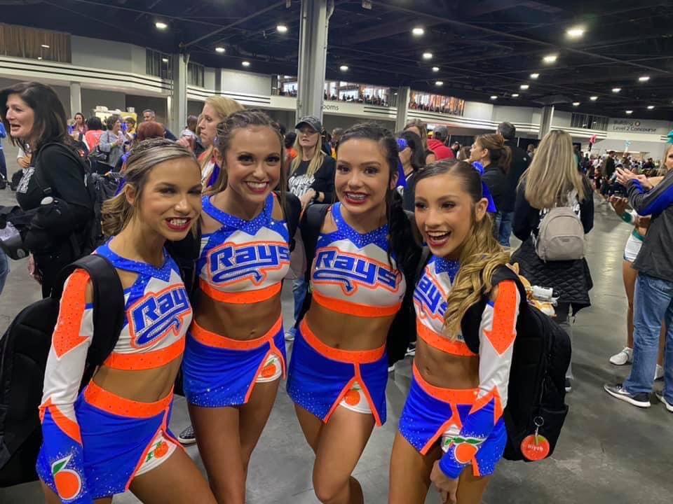 Happy 14th birthday to our sweet but fiercely talented @ava_contreras12! 

We hope your birthday is so so special! 

💙We love you girl and can’t wait to see you throw your beautiful tumbling passes this coming up season! 💚

🍊We’ve definitely got a crush!🍊