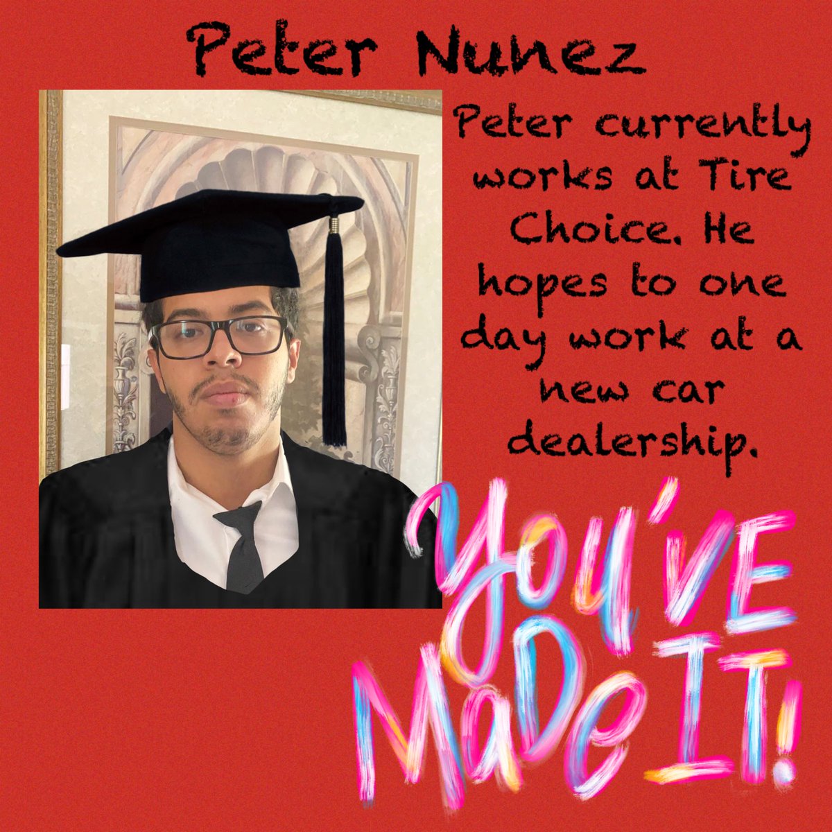 iTech_Auto's tweet image. iTech Auto would like to Spotlight Graduate Peter Nunez! Class Of 2020! @iTECH_College @collierschools @ImmokaleeFound @CareerSourceSWF @BenisonCenter @Champs4Learning