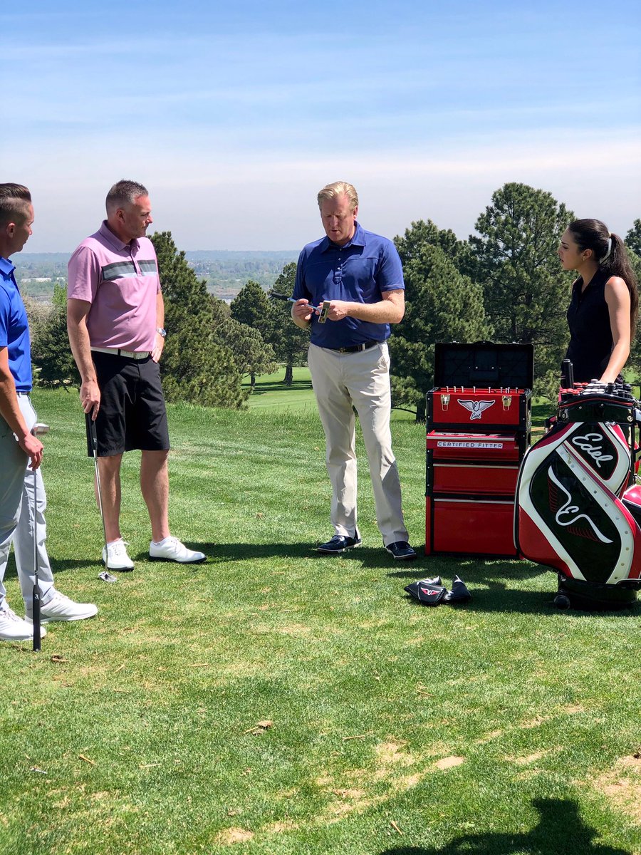 OswegoStudios's tweet photo. Oswego Creative would like to extend a very special thanks to @EDELgolf’s David Edel for stopping by and sharing his wisdom of and passion for the game. #bts #productionshoot #golf https://t.co/AOCldJ6FXM