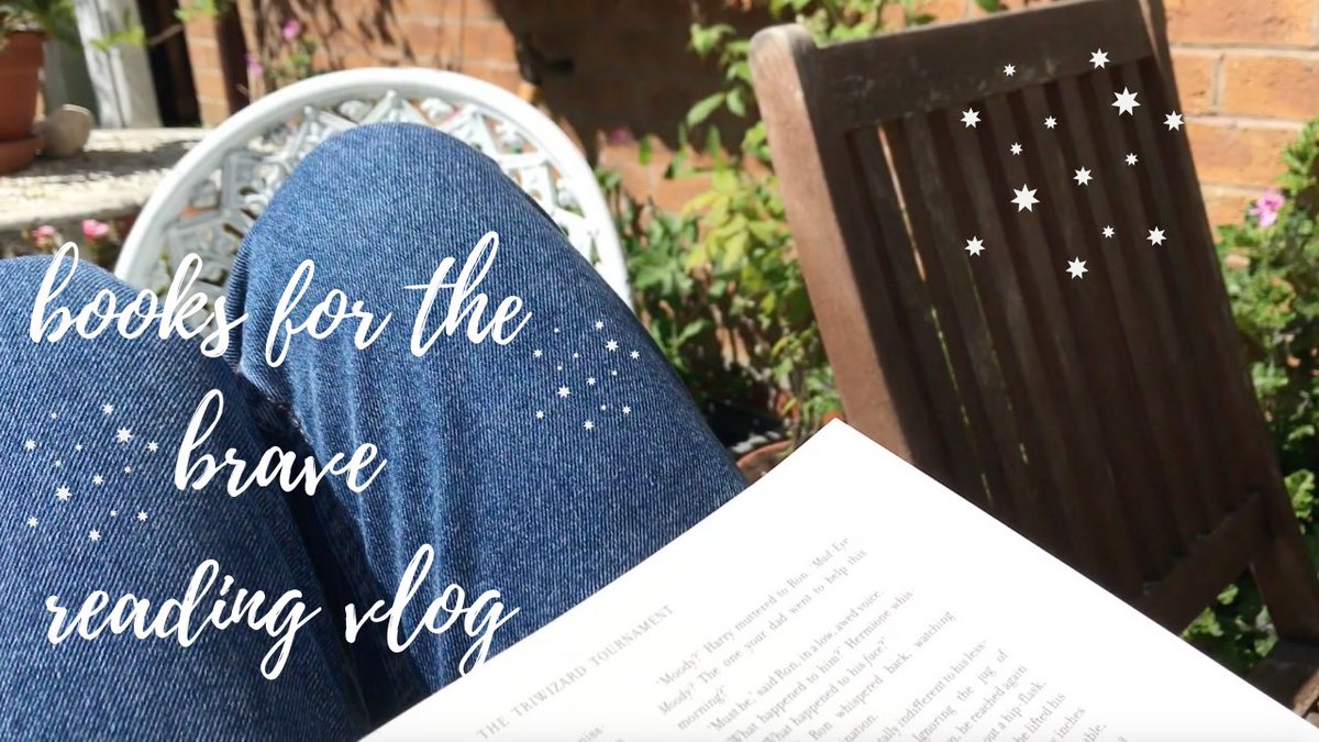 My <a href="/Books4TheBrave/">BooksForTheBrave</a> reading vlog is now up ☺️😁 
BOOKS FOR THE BRAVE VLOG - incl. book mail and butterbeer youtu.be/Uw4CVWff27s