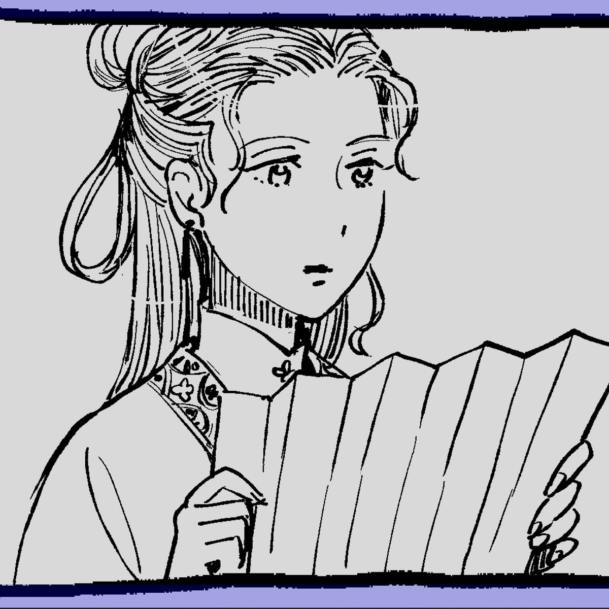 呉藍滌さま、だいたい宗三左文字と思って描いてる 