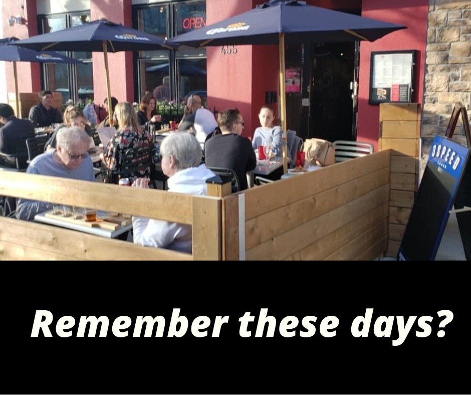 We miss serving you on our patio too...but you can still enjoy your Pump faves.  Check out our full menu at brantpump.com and call us at (905) 637-7868 to order or via Skip the Dishes and Uber Eats.