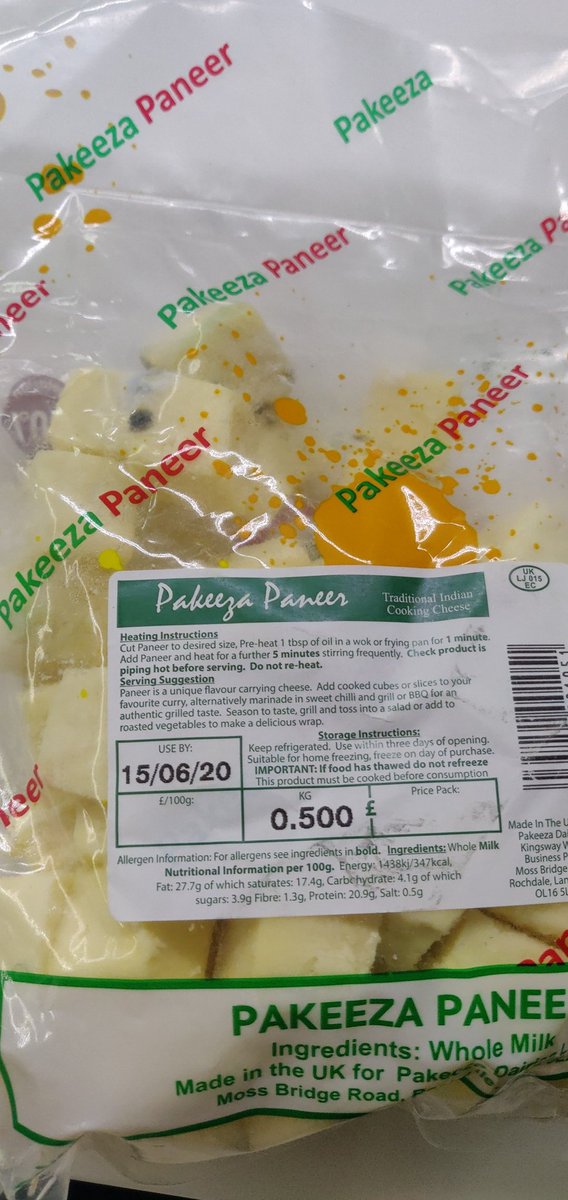 varun707's tweet photo. @sainsburys says use by 15th june Been in the fridge still gets fungus. Obvs can't even return or refund...what are my options? https://t.co/0uFzxNLS3x