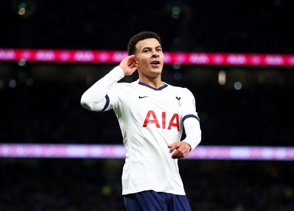 Lilywhite_Rose's tweet photo. 👀 Dele Alli is the joint top scoring midfielder this season in the Premier League alongside Kevin De Bruyne with 8 league goals. https://t.co/zijuJhhXGx