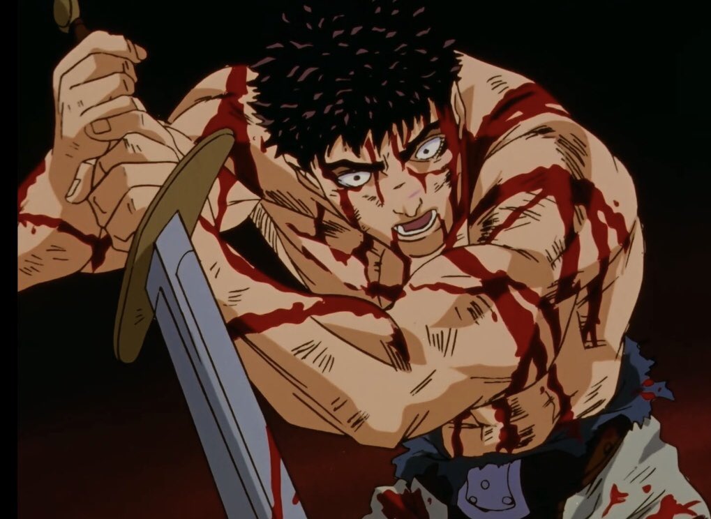 berserk guts 1997  Berserk, Berserk anime 1997, Anime