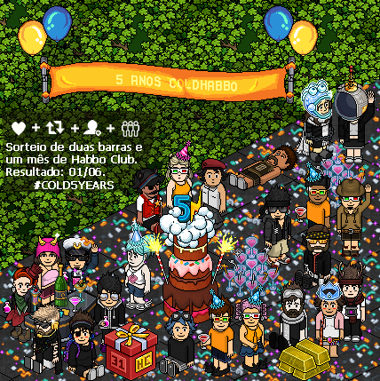ColdHabboFS's tweet photo. 🎈SORTEIO - 5 ANOS COLDHABBO🎈
🎉2 Barras + 1 Caixa HC + 14 dias de VIP em nosso site🎉
Requisitos:
📌Seguir @ColdHabboFS;
📌RT + FAV;
📌Marcar 1 user no tweet;
Resultado dia 01/06!
Boa sorte! #Cold5Anos https://t.co/IbRdg34PeS