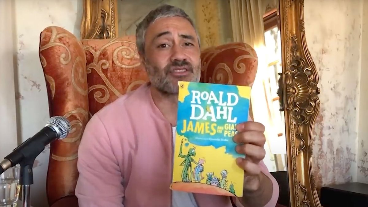 Watch Taika Waititi read James And The Giant Peach for charity along with a ludicrously famous cast – including Meryl Streep, Benedict Cumberbatch, and Chris Hemsworth: empireonline.com/movies/news/wa…