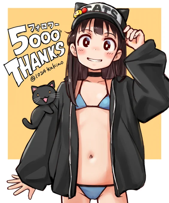 ちょい遅くなったけどフォロワー数5000 