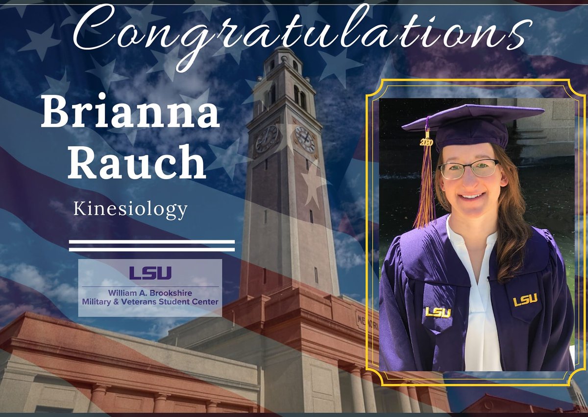 #ForeverLSU #LSU20 #lsugrad