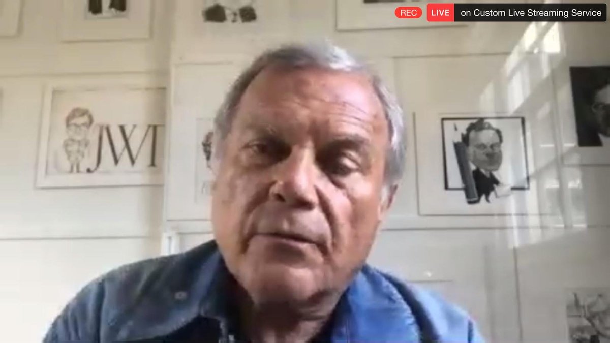 'Delay is negative,' Sir Martin Sorrell at @firstminutecap virtual talk. #virtualtalk #businessadvice #ActNow @martinsorrell @spencer_crawley @SamEndacott