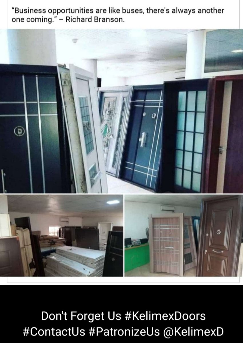 KelimexD's tweet photo. @SaharaReporters @DavidIbiyeomie #TurkeyDoors @KelimexD https://t.co/9gAFYIkWzu