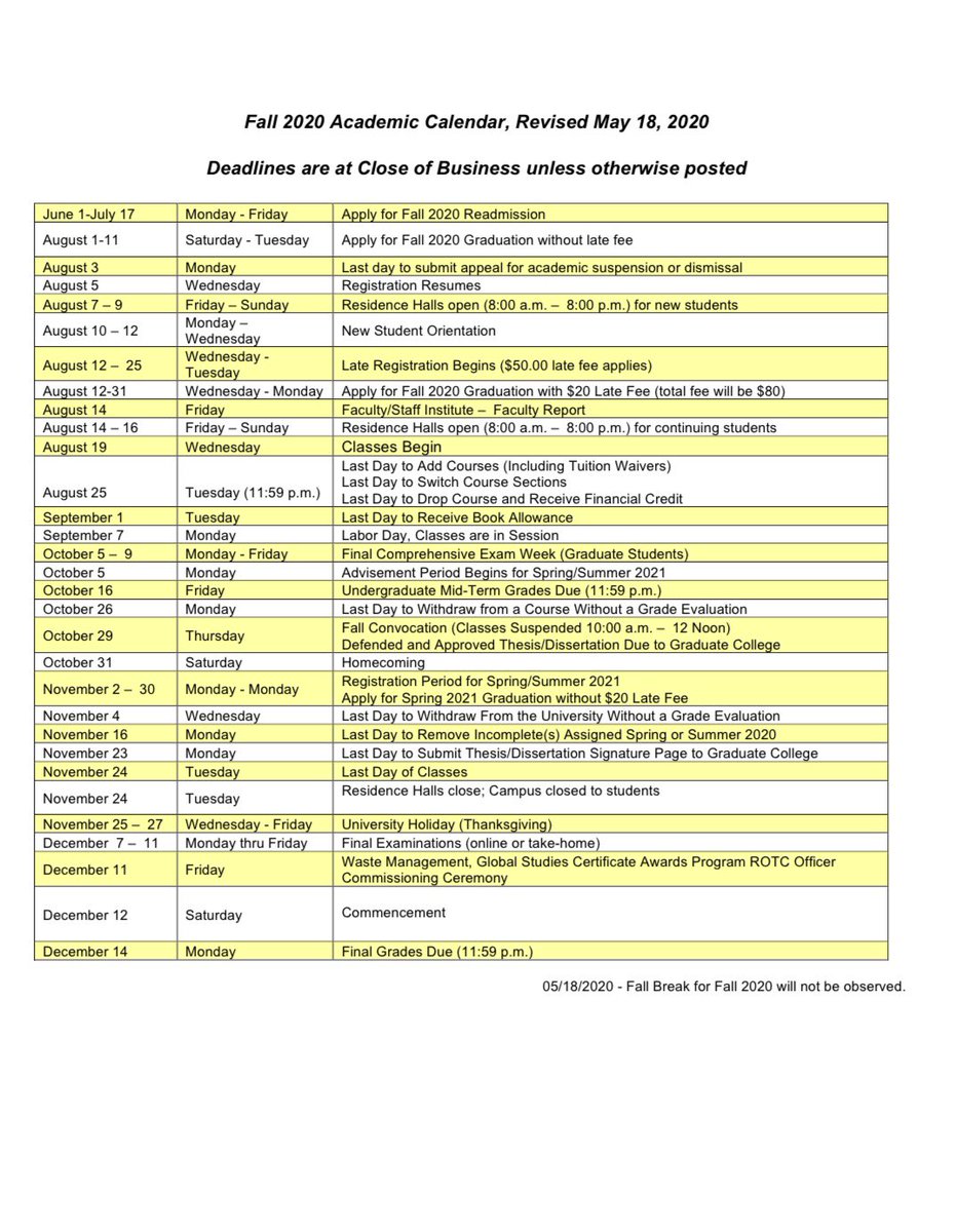 Ncat Calendar Fall 2022 April Calendar 2022