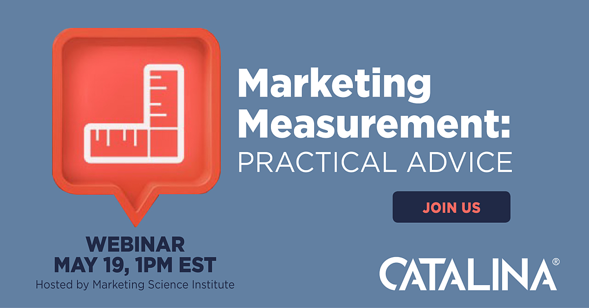 catalina's tweet photo. Seeking practical advice for evaluating &amp; measuring marketing performance? Register for this FREE @MktgScience webinar w/ our own Paul Flugel, Tues., May 19, 1 pm ET.  https://t.co/sEStThXWon https://t.co/E8aQEuNExA