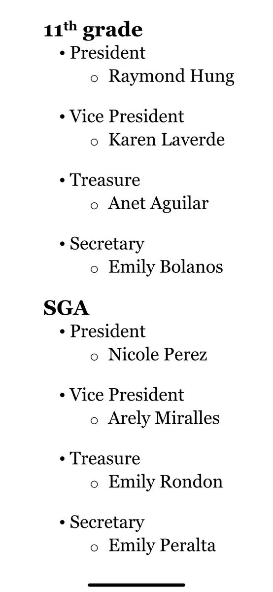 HarbingerMLEC's tweet photo. And your @MLEC_2021 and @MLECSGA officers are: https://t.co/O334Ntp7XM
