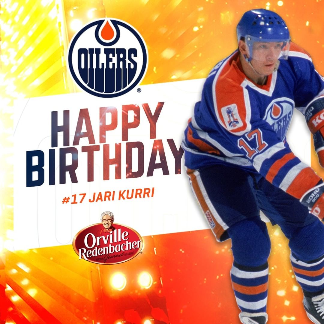 Edmonton Oilers: Happy birthday to legend Jari Kurri! . 