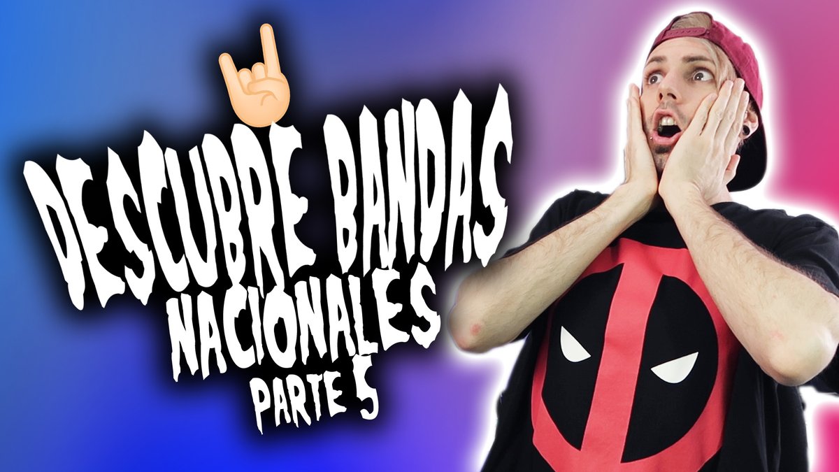 Quinta parte de descubre bandas nacionales! Hoy ostraigo a <a href="/werideband/">WE RIDE</a> @MorphiumI <a href="/WeExistEvenDead/">We Exist Even Dead</a> <a href="/InyourfaceES/">Inyourface</a> <a href="/SalduieOficial/">Salduie Folk Metal</a> <a href="/DhaliaxBand/">Dhaliax</a> <a href="/bellako_hc/">Bellako</a>  <a href="/aphonnic/">Aphonnic</a> <a href="/weareMEGARA/">MEGARA</a> <a href="/Borninexile/">Born In Exile</a> <a href="/KillusBand/">Killus (Official)</a> <a href="/astrayvalley/">ASTRAY VALLEY</a> <a href="/ArsonTides/">Arson Tides</a>  youtu.be/idGWwK3A8MA