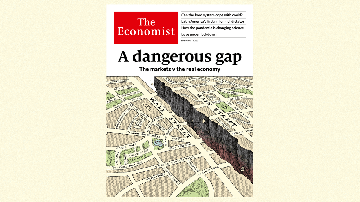 AleMagno74's tweet photo. This cover from @TheEconomist is 10 days old, but markets are still in a #Denial and la-la land mode on #COVID19. This is not good news, as often after Denial comes Fear (and sell-off). https://t.co/i9HSdHu8HR