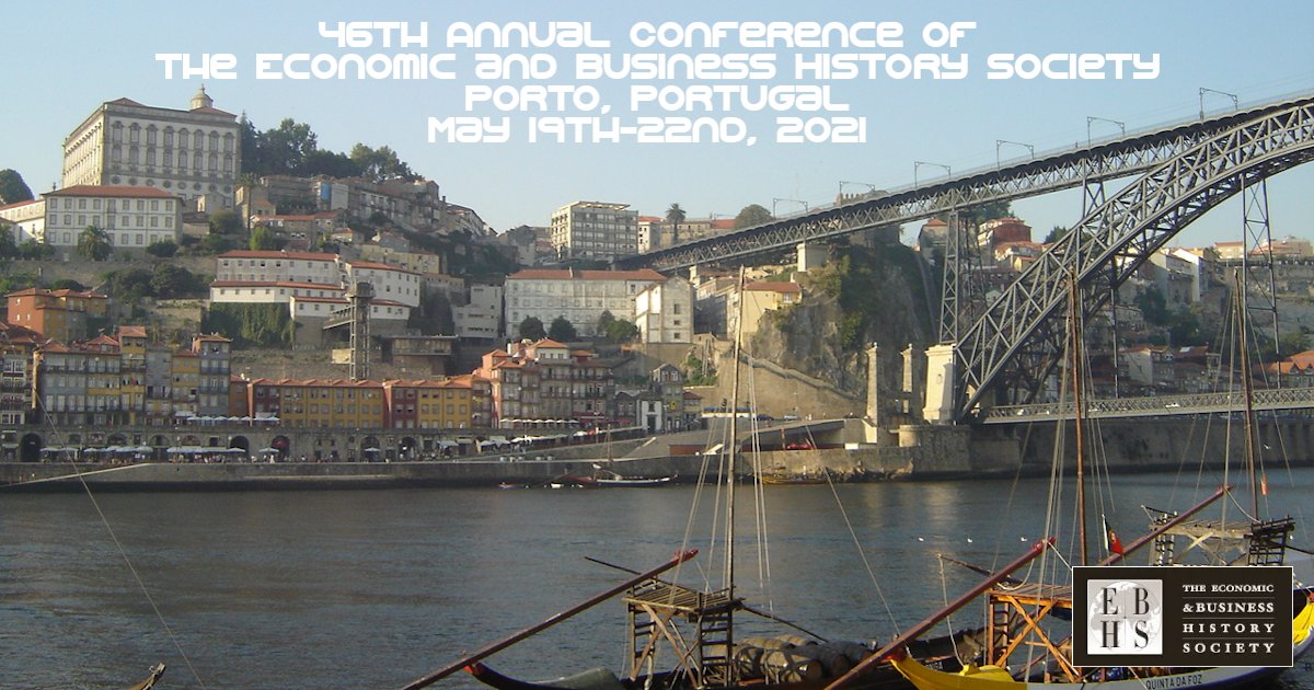 EBHStweets's tweet photo. Call for Papers
46th Annual Conference of the Economic and Business History Society
Porto, Portugal
May 19th-22nd, 2021
#twitterstorians #EconTwitter #Porto #Portugal

https://t.co/d08nfV9grl https://t.co/hzUzkwnDCB