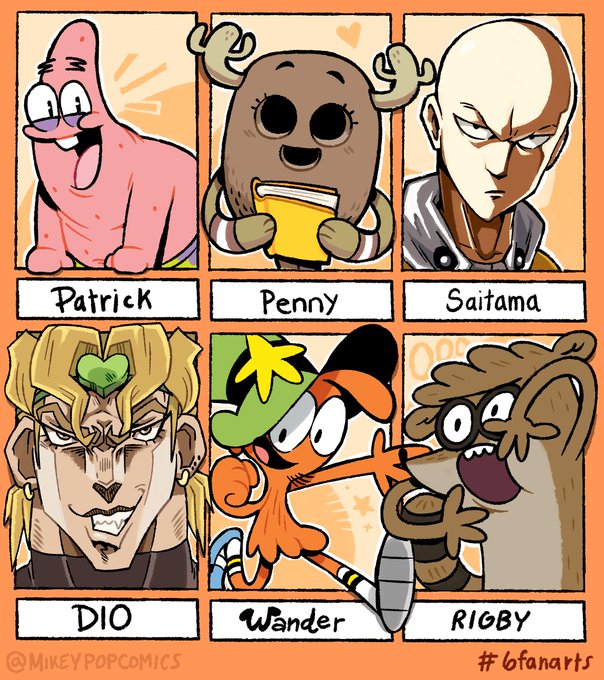 Six Fanarts challenge! Thanks everyone! #6fanarts #6fanartschallenge 