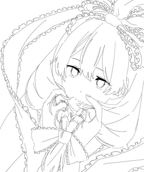 塗り絵 