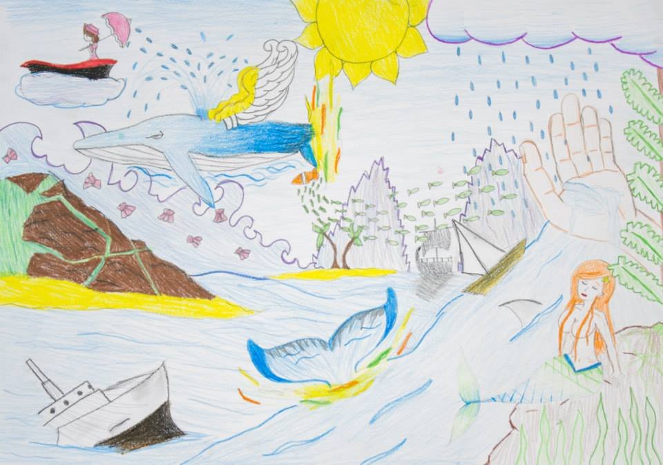 MagicoChileMIO's tweet photo. [viene] ese desconocimiento del paisaje submarino, gatilla la inspiración de artistas que imaginan escenas fantásticas, imposibles, pero que al plasmarlas en un pedazo de papel, transforman esa imposibilidad en un sueño al que despiertan quienes no lo creían posible [sigue] https://t.co/bRJwbWi4nf