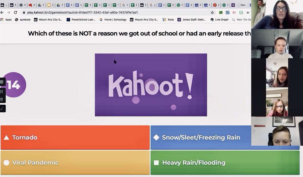 JodiWilmoth's tweet photo. End of Year Kahoot fun with my kiddos this morning! I will miss these sweet faces next year! π€β€οΈ#macsawesome #jofamily #jobears https://t.co/b0FOpDZQTj