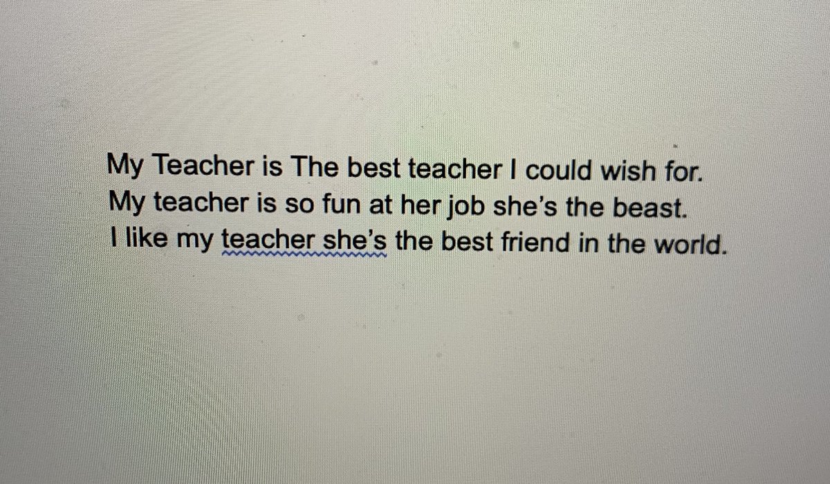 jporter630's tweet photo. This is my Why!!! One of my first grade students completed his Writing assignment today and this is what he said. 🥰😭🥰 I am making a difference even through a pandemic!
#missmykiddos #whyiteach #iamabeast😀 @HTSD_Lalor @JenMarinello @WeAreHTSD https://t.co/IHeQuC2gqy