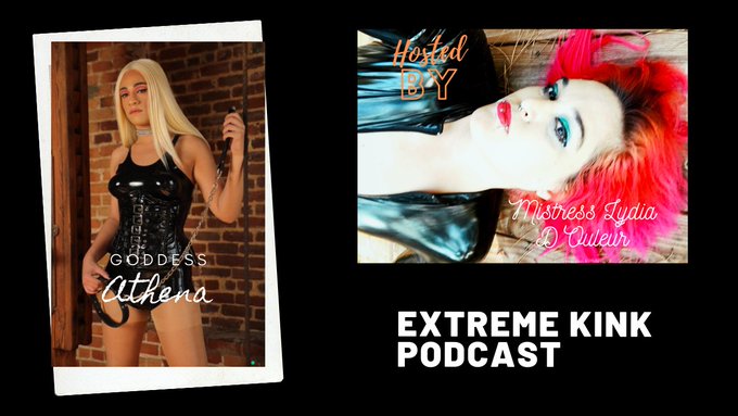 If you missed my @KinkPodcast  last night with @Goddess37666859 you don't want to waste another second<a class="tags" target="_blank" title="On Twitter" href="/?out=eyJ0eXAiOiJKV1QiLCJhbGciOiJIUzUxMiJ9.eyJpYXQiOjE3MjQ4NzU5MTYsImlzcyI6InR3cG9ybnN0YXJzLmNvbSIsIm5iZiI6MTcyNDg3NTkxNiwiZXhwIjoxNzU2NDExOTE2LCJyZWRpcmVjdF91cmwiOiJodHRwczovL3R3aXR0ZXIuY29tL0tpbmtQb2RjYXN0In0.yA2P7SkTBzmyTO52w02R8rGKu5aMHqkN4-WZJFnueXQoefzApRUWovWUn9VnaC526Fdq93wxYNgrCM-4ekHTdQ">@KinkPodcast</a><a href="/tag/goddessathena"class="tags"><span>#goddessathena</span></a><a href="/tag/mistresslydiad"class="tags"><span>#mistresslydiad</span></a><a href="/tag/extremekinkpodcast"class="tags"><span>#extremekinkpodcast</span></a>