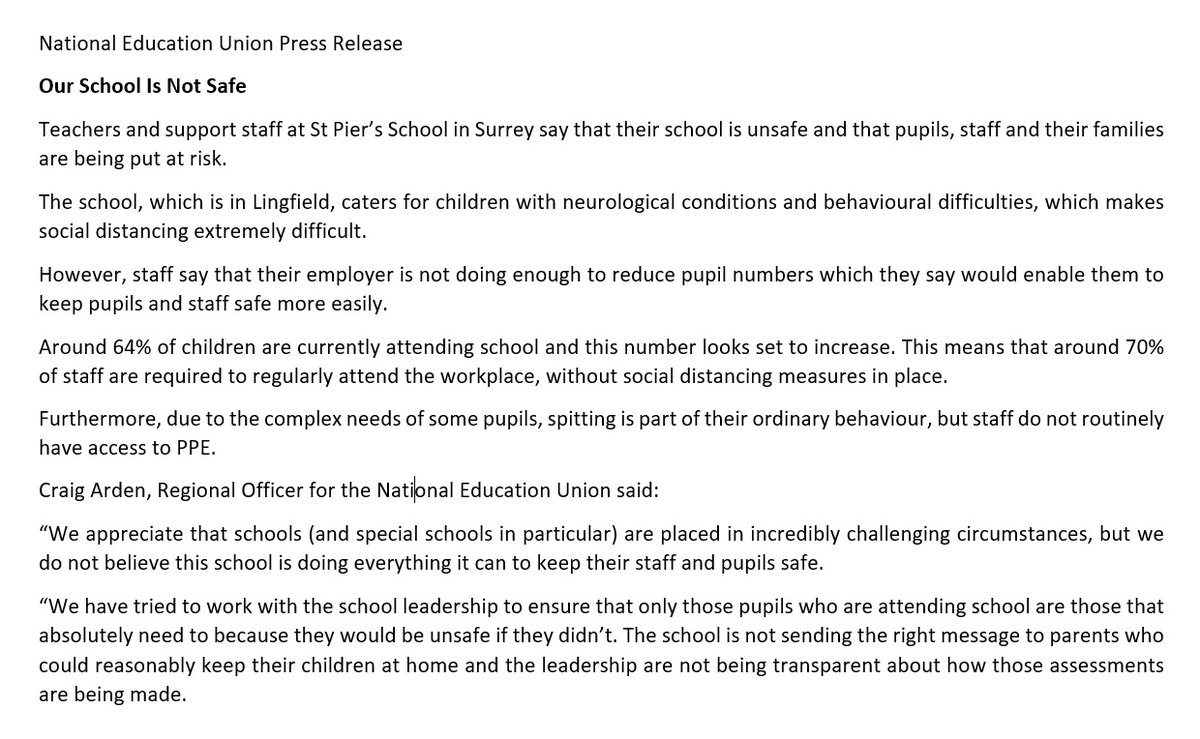 National Education Union South East tweet media